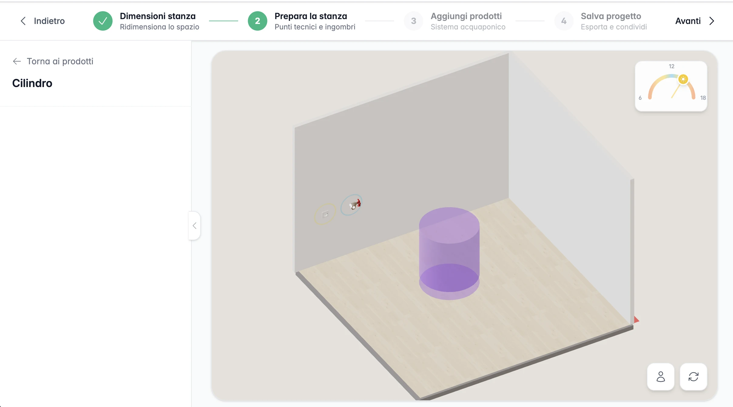 Selezione prodotti e varianti 3DXR